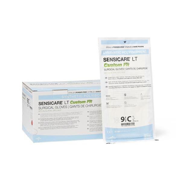 Gloves Surgical SensiCare LT PF Polyisoprene LF 12 in 9.5 Strl White 100Pr/Ca